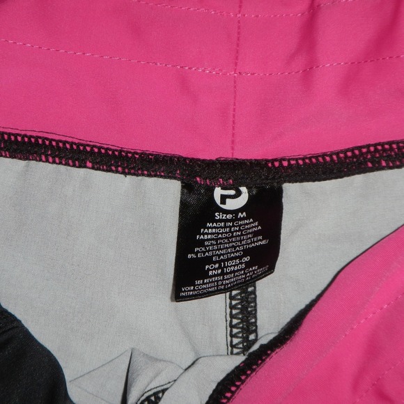 OceanFlex Running Shorts Camo Print Athletic Pink Trim Activewear M - Picture 3 of 5